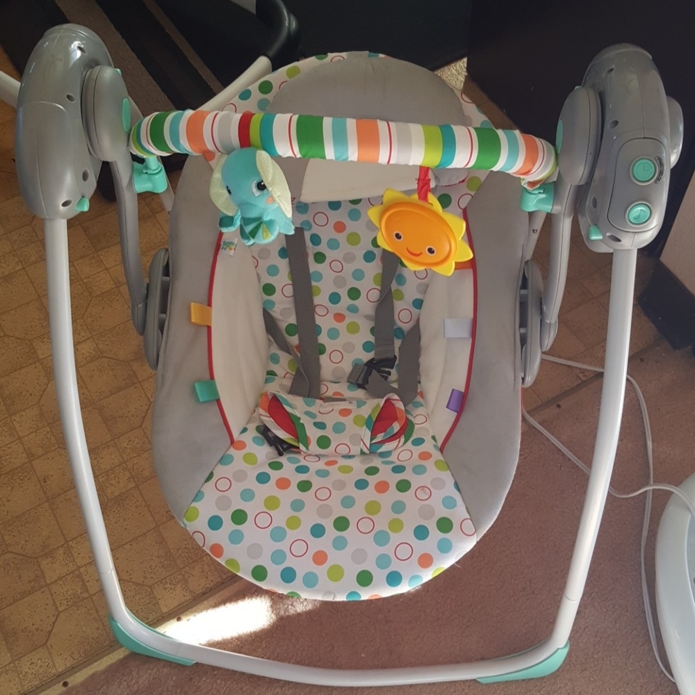Baby portable swing